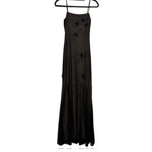 Vintage 90s City Triangles Slip Gown